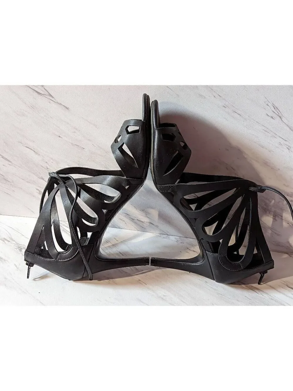 Impo Women's Black Heeled Sandals Size 9
